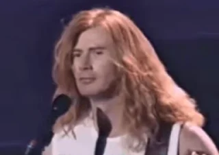 Dave Mustaine  sticker 👍