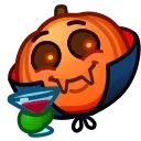 Meme Pumpkins emoji 🍸