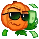 Meme Pumpkins stiker 💸