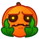 Meme Pumpkins stiker 😡