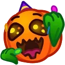 Meme Pumpkins stiker 🎉