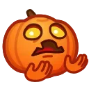 Meme Pumpkins stiker 😫