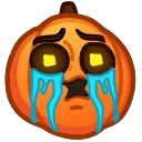 Meme Pumpkins stiker 😭
