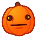 Meme Pumpkins emoji 😐