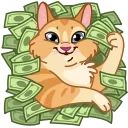 Memes With Cats emoji 🤑