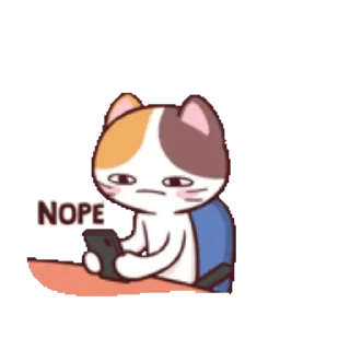 Meong the Meme Cat sticker 🚫