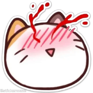 Meong the Meme Cat sticker 🥵