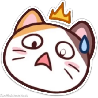 Meong the Meme Cat sticker 😱