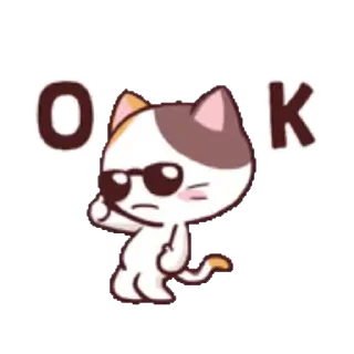 Meong the Meme Cat sticker ⭐