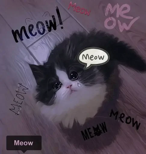 Стикер Telegram «MeowBots 3» ⁉️