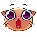 Meow Emoji emoji 😧