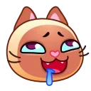 Эмодзи Meow Emoji 🤤