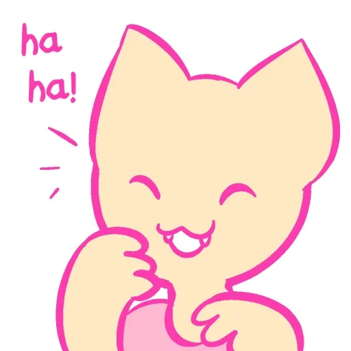 Telegram stiker «Meow» 😲