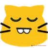 Telegram emoji «Meowmoji» 😌