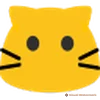 Telegram emojisi «Meowmoji» 😶
