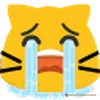 Telegram emoji «Meowmoji» 😭