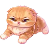 Telegram emoji Котёнок Мявс