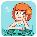 Mermaid Русалка sticker 🙂
