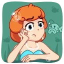 Mermaid Русалка emoji 😟