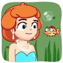 Mermaid Русалка emoji 🤢