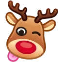 Merry Christmas emoji 🦌