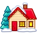 Merry Christmas emoji 🏡