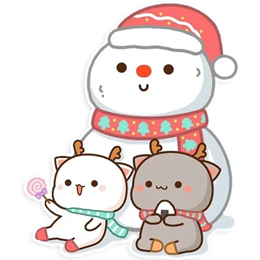 Стікер 🎄 Merry Christmas 🎄 ☃️