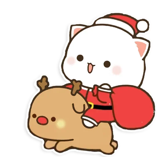Стикер 🎄 Merry Christmas 🎄  🎅