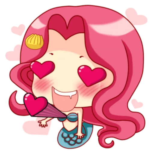  Mervenus : Sweet Mermaid Of The Sea emoji 😍