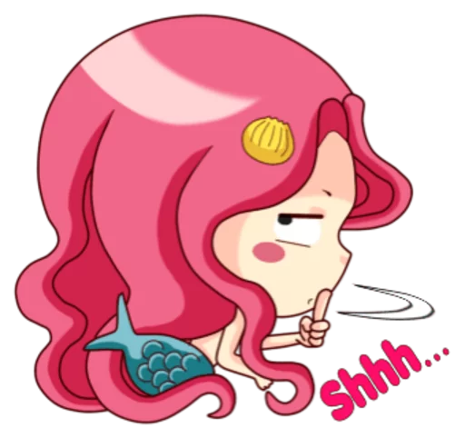  Mervenus : Sweet Mermaid Of The Sea emoji 🙊