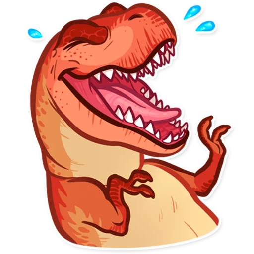 Telegram stickers Dinosaurs