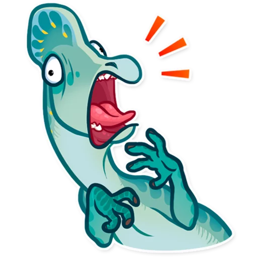 Стикер Telegram «Dinosaurs» 