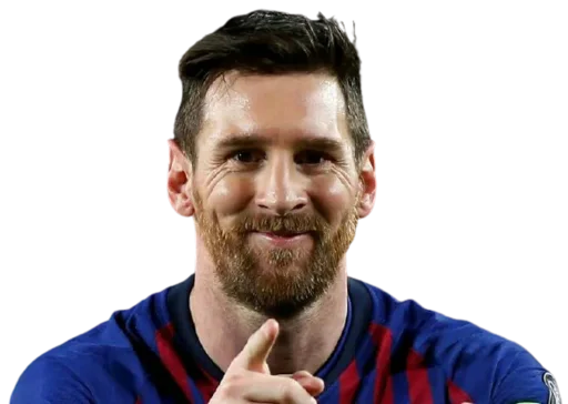 Стикер Telegram «Lionel Messi» 👋