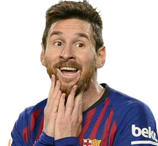 Telegram Sticker «Lionel Messi» 🤣
