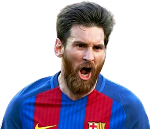 Стікер Telegram «Lionel Messi» 🤫