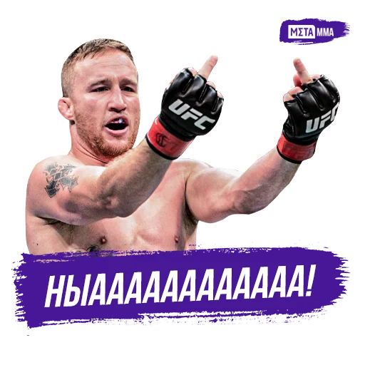 Telegram Sticker «Meta MMA | UFC» 👻