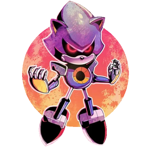 Metal Sonic  sticker 🤖