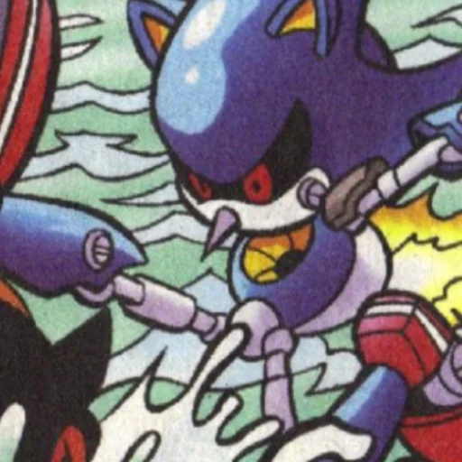 Metal Sonic  sticker 👊