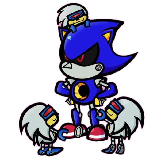 Metal Sonic  sticker 🤖