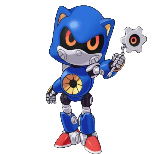 Metal Sonic emoji 🌷