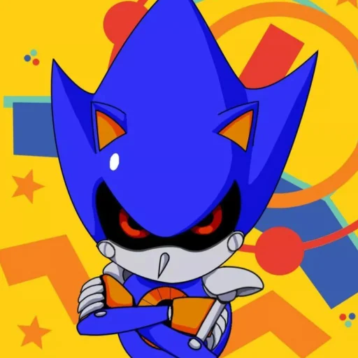 Metal Sonic  sticker 😡