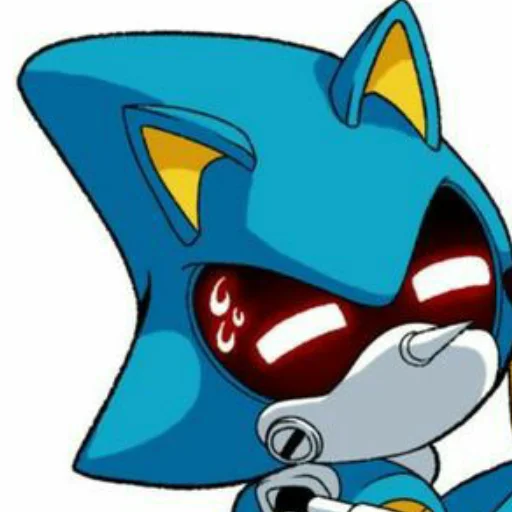 Metal Sonic emoji 😅