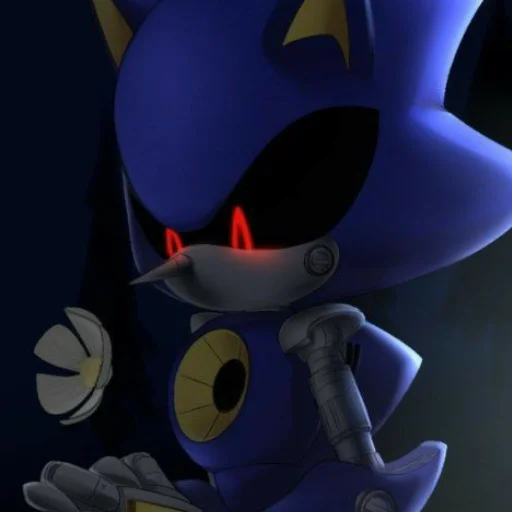 Metal Sonic emoji 🌹