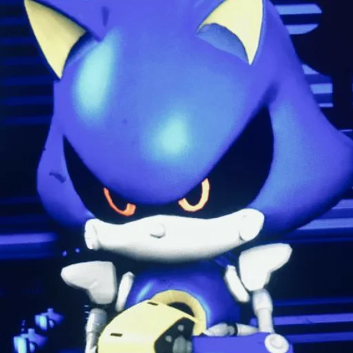 Metal Sonic emoji 😠