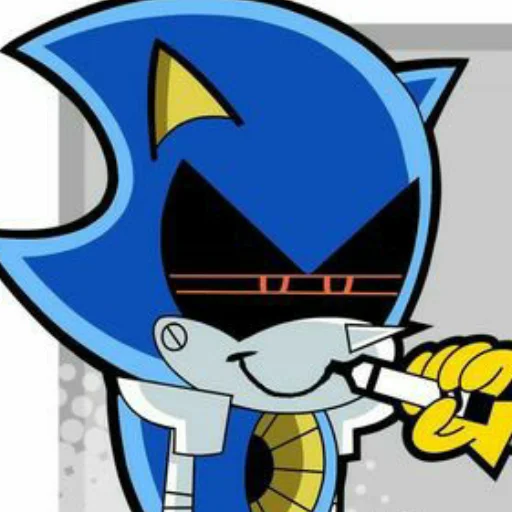 Metal Sonic  sticker 🤬