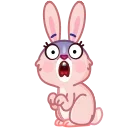 Эмодзи телеграм Mia Bunny