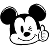 Mickey and Friends emoji 👍