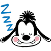 Telegram emojisi «Mickey and Friends» 😴