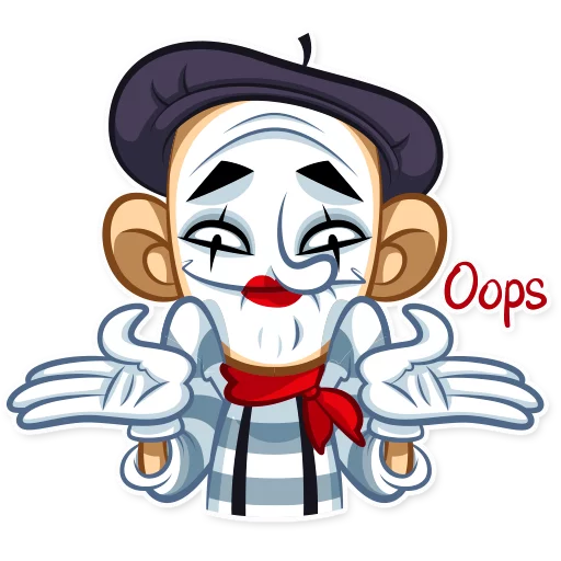 Емодзі Mike The Mime ☺️
