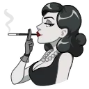 Lady Noir emoji 👍